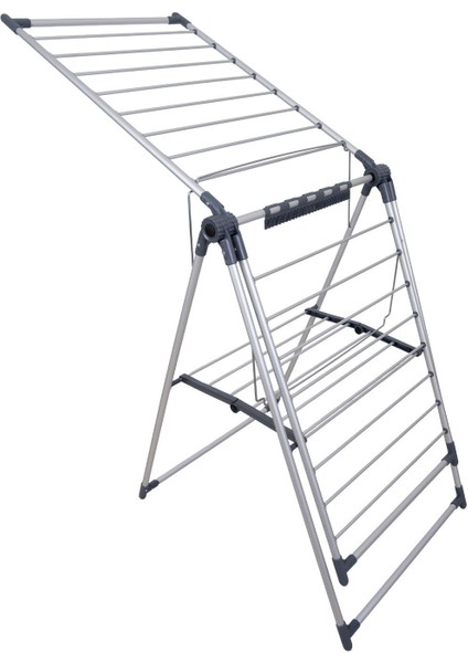 Gri Tam Alüminyum Çamaşır Kurutma Askısı, Dayanıklı ve Şık Tasarım fiyatları