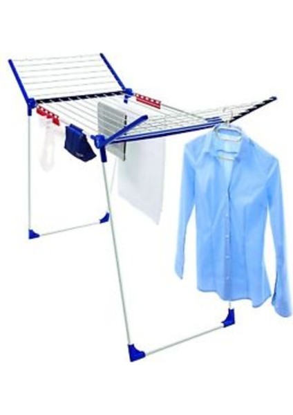 Beyaz Çamaşır Kurutucu Wing 200, Hızlı ve Güvenli Kurutma Özelliğiyle