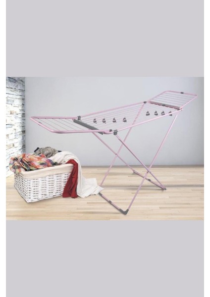 Şık ve Dayanıklı Metal Çamaşır Kurutma Askısı, Siyah Renk, Kullanışlı Tasarım indirimleri