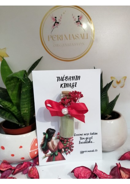 Kınalı Fanus Söz, Nişan, Düğün, Kına, Nikah,hediyelik -15 Adet