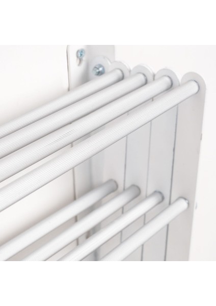 70 cm Siyah Duvara Monte Akordiyon Çamaşır Askısı, Pratik ve Dayanıklı Tasarım modelleri