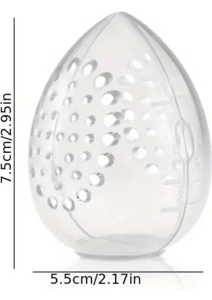 Renkli Delikli Makyaj Süngeri Kutusu, Şık ve Pratik Tasarım indirimleri