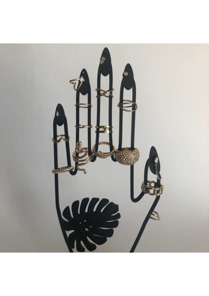 El Şekilli Dekoratif Takı ve Makyaj Düzenleyici, Şık ve Kullanışlı Tasarım modelleri