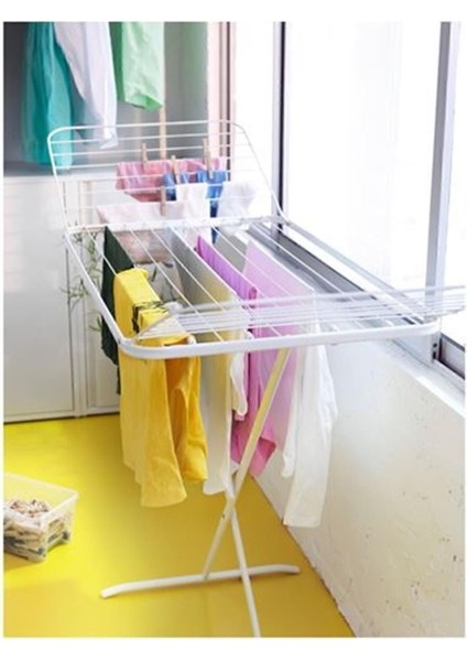 Beyaz Çamaşır Kurutma Askısı 173X57X103 Cm, Dayanıklı ve Kullanışlı Tasarım fiyatları