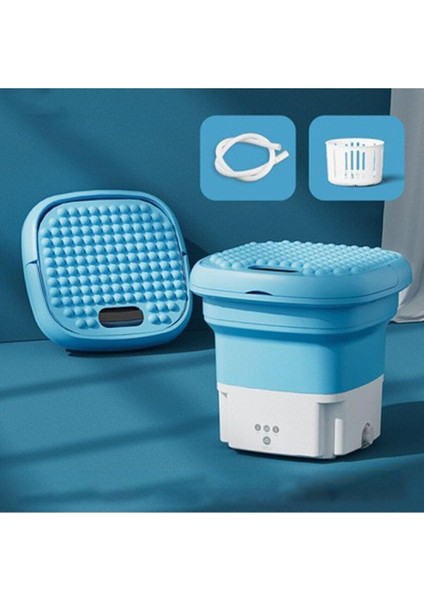 Katlanabilir, Hafif Mavi Çamaşır Küveti, Pratik ve Taşınabilir Kullanım Için Ideal fiyatları