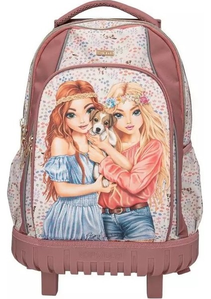 Okul Sırt Çantası Çekçekli Velo Fleur