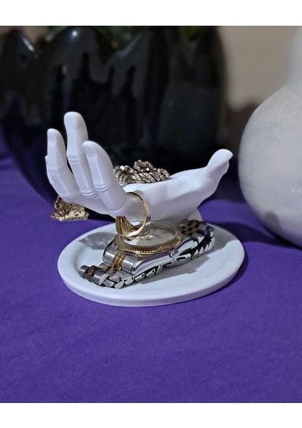 Beyaz Takı Sergileme Standı, Şık ve Kullanışlı Tasarım, Düzenli Saklama Için Ideal fırsatları