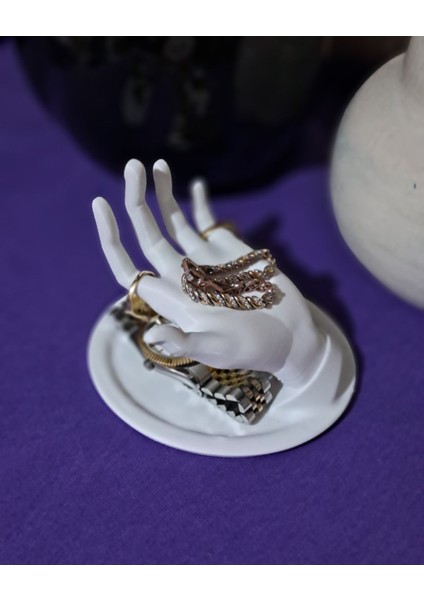 Beyaz Takı Sergileme Standı, Şık ve Kullanışlı Tasarım, Düzenli Saklama Için Ideal indirimleri