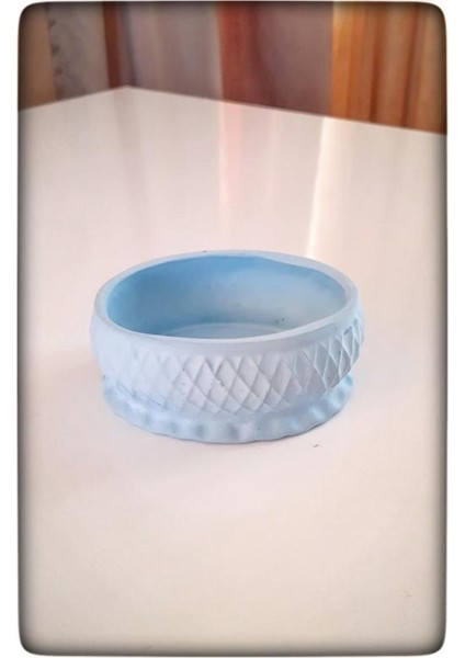 El Yapımı Mavi Beton Makyaj ve Takı Düzenleyici, Şık ve Kullanışlı Tasarım modelleri