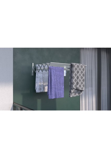 55CMX7 Gözlü Alüminyum Akordiyon Çamaşır Askısı, Paslanmaz ve Hafif Tasarım fiyatları