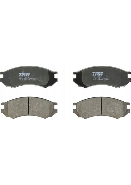 Fren Balatası Nıssan Balata Prımera P10 On 410600C085 GDB1005;LP670