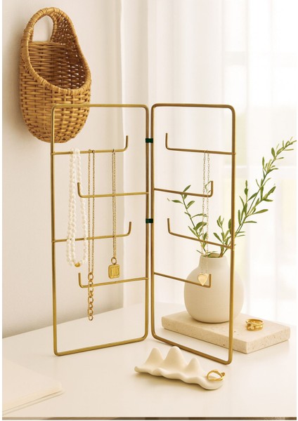 Açılır Kapanır Modern Takı Standı, Şık ve Kullanışlı Ürün Düzenleyici