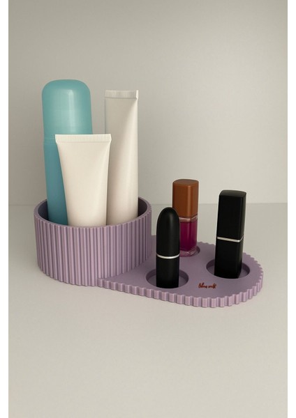 3D Makyaj Düzenleyici, Mor Renk Seçeneği, Şık ve Fonksiyonel Tasarım