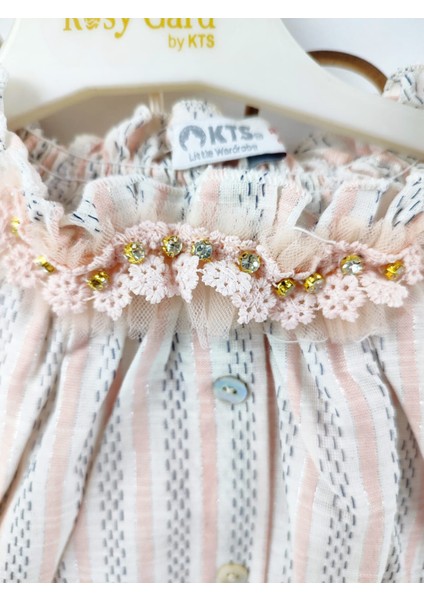 Boğazı Büzgülü,çiçekli Gömlek, Pantolon 2'li Kız Çocuk Takım modelleri