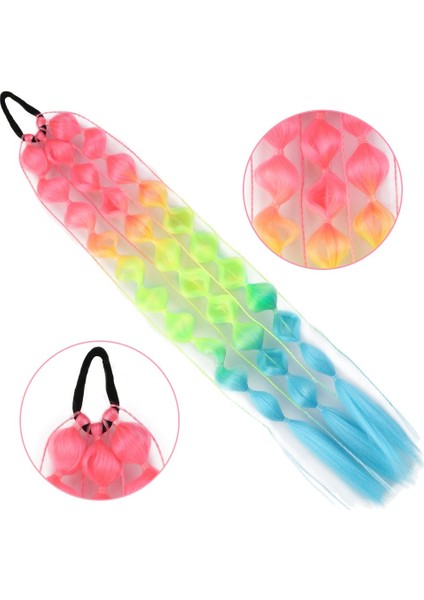 Bn Örgülü Lastikli At Kuyruğu / ACM05