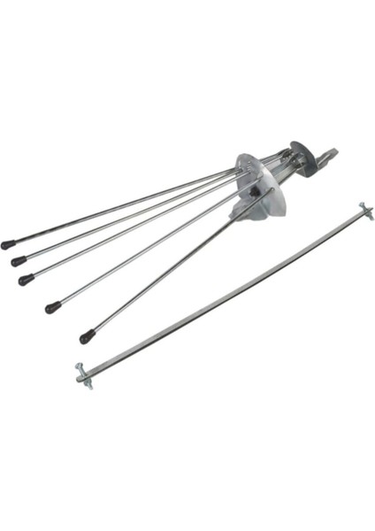 Gri Otomatik Soba Çamaşır Kurutmalık, Soba Borusuna Kolay Açıp Kapatma Özelliği fiyatları