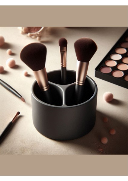 Beyaz Çok Gözlü Masaüstü Düzenleyici, Şık ve Kullanışlı Makyaj Fırça Organizeri modelleri