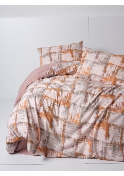 Flanel Nev Takımı Çift Kişilik Farida Kahve