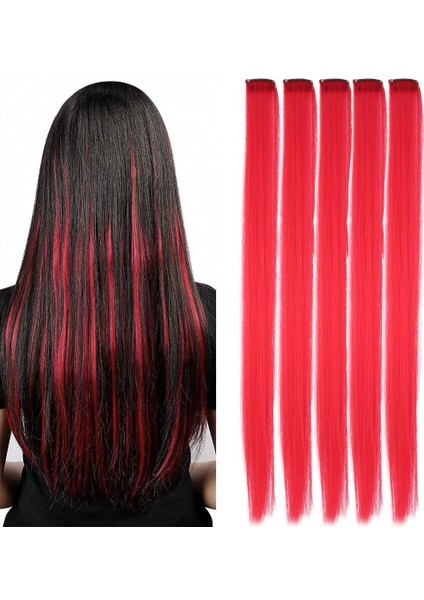 Renkli Sentetik Çıt Çıt 5 Adet D21