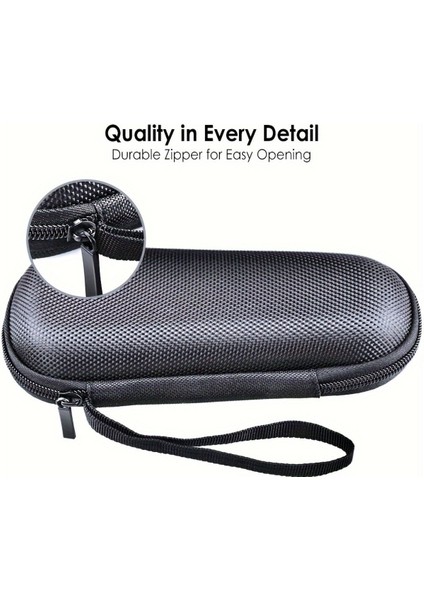 Siyah Tıraş Çantası, Seyahat ve Günlük Kullanım Için Koruyucu Kılıf indirimleri