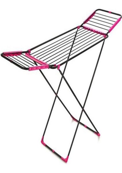 Katlanabilir Metal Çamaşır Kurutmalık, Pratik ve Dayanıklı, Mor Renkli