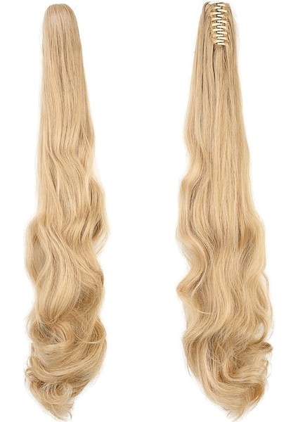 Tokalı Dalgalı At Kuyruğu / Balköpüğü Beyaz Platin Röfleli