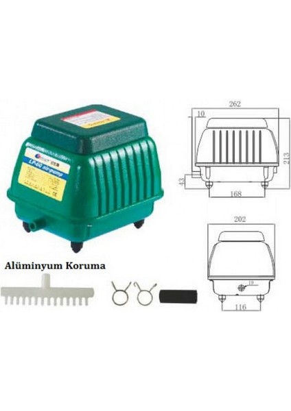 Hava Komprösörü LP60 Lzwdr