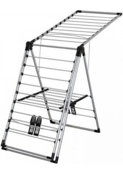 Geniş Kalın Borulu Mandallık ve Çorap Askısı, Gri Renk, Pratik Kurutma Çözümü fiyatları