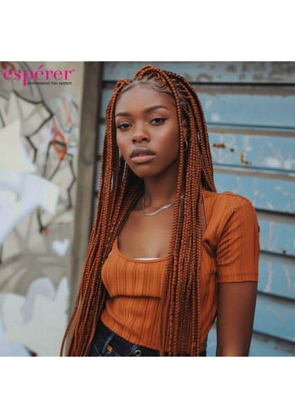 Sentetik Örgülük Saç 100 gr / Kızıl Bakır