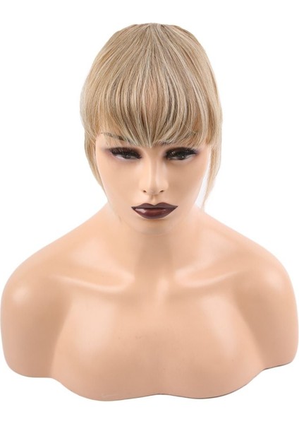 Fiber Sentetik Perçem / Karamel Platin Röfleli