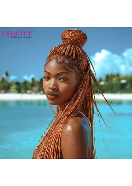 Sentetik Örgülük Saç 100 gr / Bakır