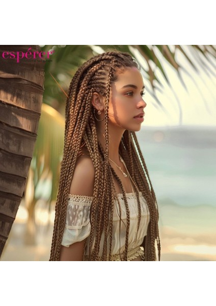 Sentetik Örgülük Saç 100 gr / Karamel