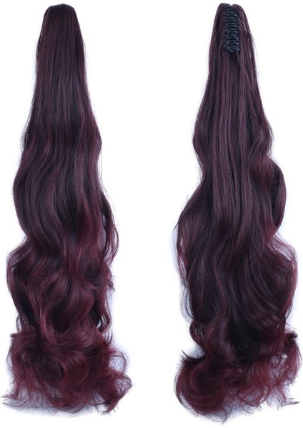 Tokalı Dalgalı At Kuyruğu / Koyu Kızıl