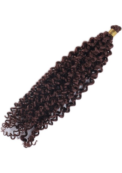 Afro Dalgası Saç Koyu Kahve