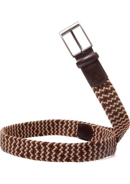 Kahve-Vizon Örgü Erkek Kemer PC-1745K3V fiyatları
