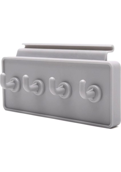 150MM x 60MM 4 Kancalı Askı Kiti, Beyaz, Çok Amaçlı ve Dayanıklı