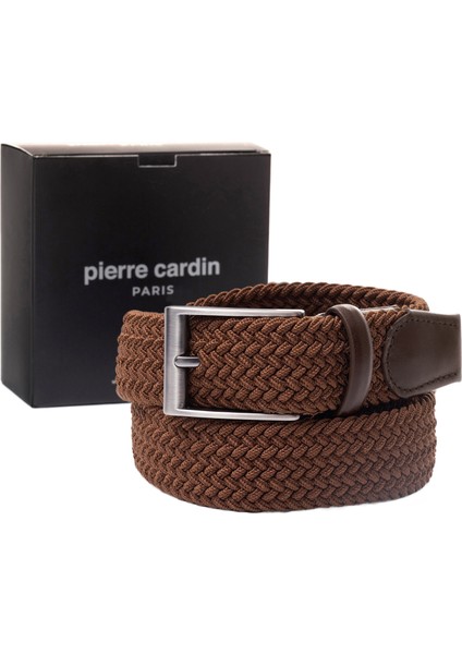 Kahve Örgü Erkek Kemer PC-1745Z4X