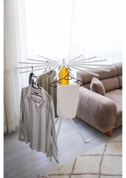 Açılıp Kapanabilen 360° Dönebilir Kurutmalık Askısı, Şık Altın Renk modelleri
