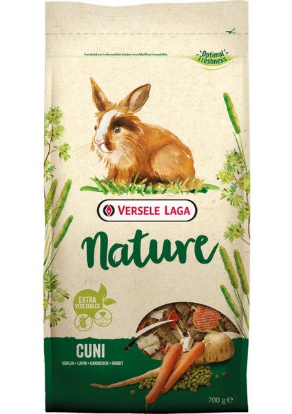 Nature Cunı Tavşan Yemi 700G Lzwdr