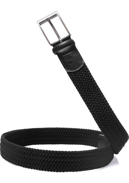 Siyah Düz Örgü Erkek Kemer PC-1745N5I fiyatları