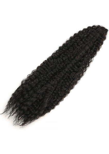 Brazilian Afro Dalgası Saç - Siyah