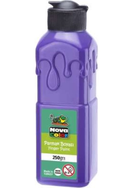 Mor Parmak Boyası Nova Color 250 ml - Kolay Silinebilir