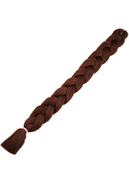 Afrika Örgüsü ve Rasta İçin Sentetik Saç Koyu Kahve