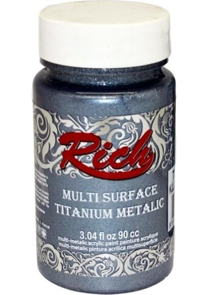 Riculti Surface Titanium 2578 Küllü Mavi Metalik 90 cc