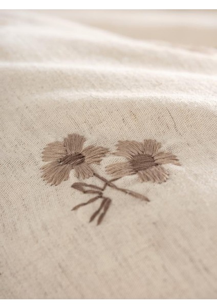 Cotton Keten Çift Kişilik Nev Takımı Arie modelleri