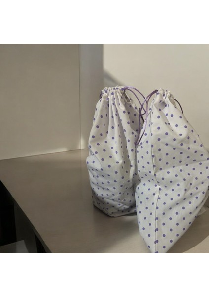 Beyaz 2'li Seyahat Organizer Seti, Pratik ve Şık Seyahat Çantası Düzeni