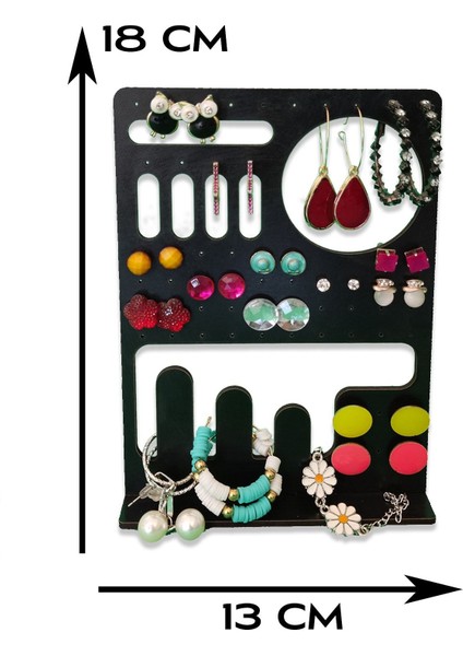 Siyah Dekoratif Takı Standı, Askılık ve Organizer, Şık ve Kullanışlı Tasarım fırsatları