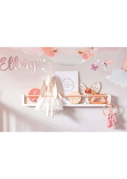 1x 30CM Mdf Baby Room Organizer Eğitici Montessori Raf Kitaplık Baharatlık Banyo Düzenleyici fiyatları