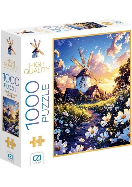 Martılar Papatyalar Puzzle 1000 Parça