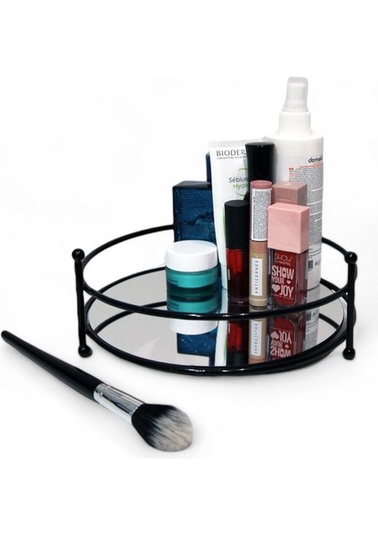 Kullanışlı ve Şık Siyah Makyaj Düzenleyici, Düzeni Sağlar, Estetik Görünüm Sunar indirimleri